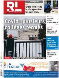 Portada de Le Republicain Lorrain (Francia)