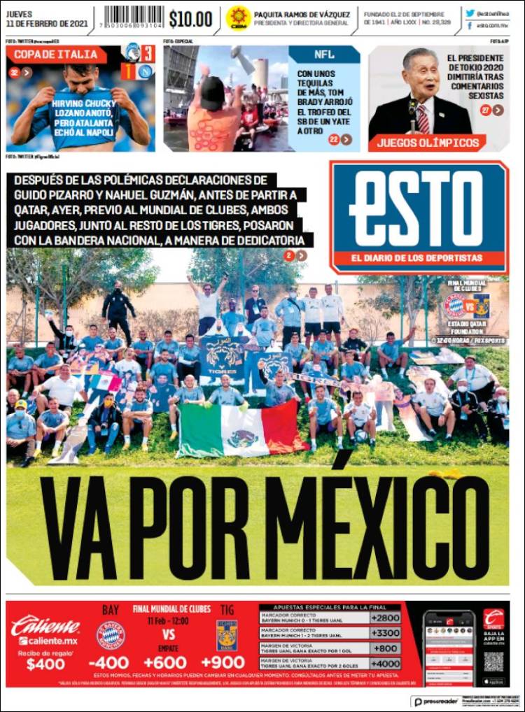 Portada de Esto (México)