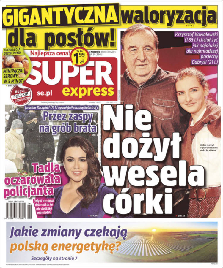 Portada de Super Express (Polonia)