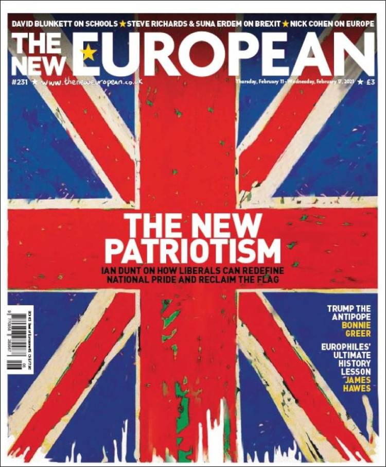 Portada de The New European (Reino Unido)