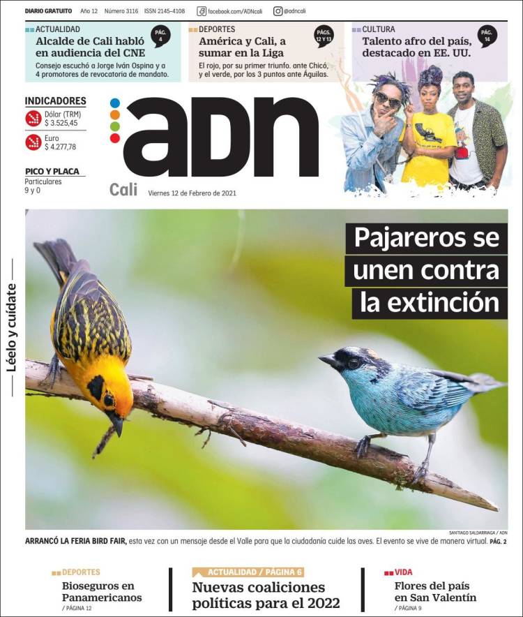 Portada de ADN - Cali (Colombia)