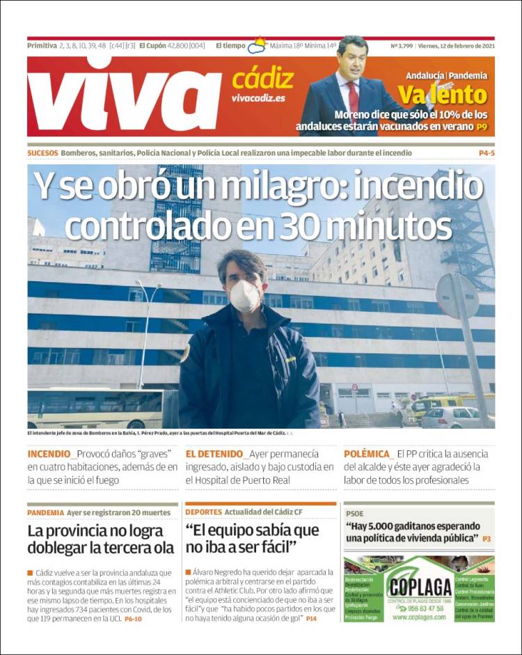 Portada de Información - Cadiz (Espa&ntilde;a)