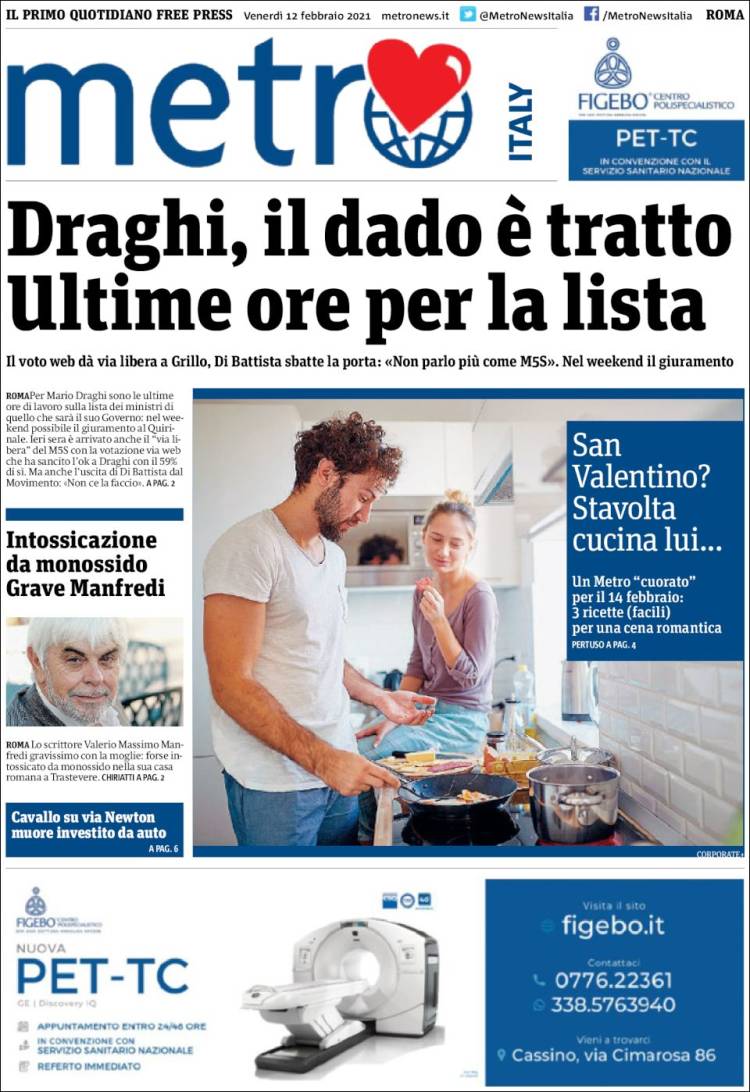 Portada de Metro - Roma (Italia)