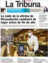 Portada de La Tribuna de Cuenca (España)