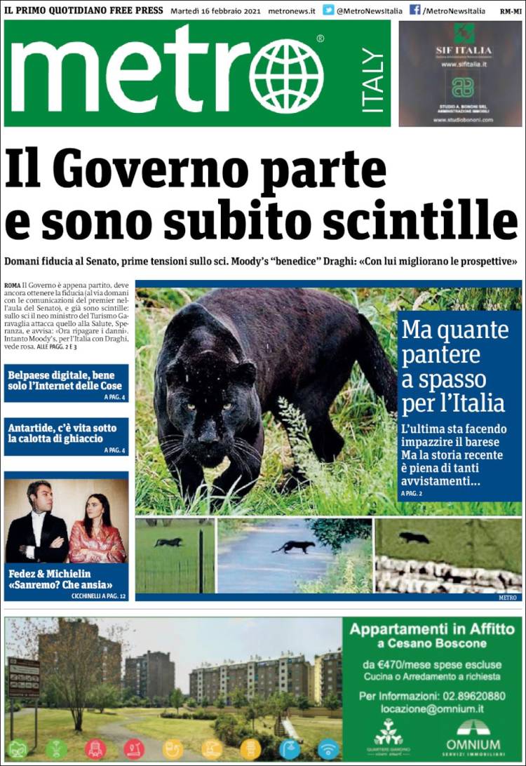 Portada de Metro - Roma (Italia)