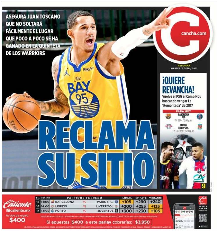 Portada de Cancha (M&eacute;xico)