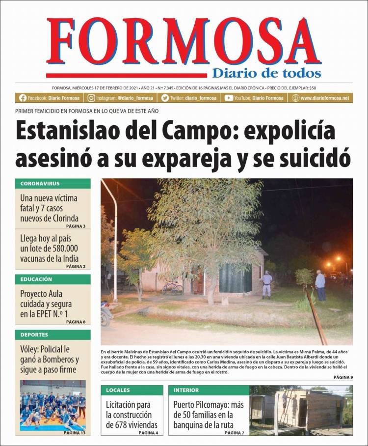 Portada de Formosa (Argentina)
