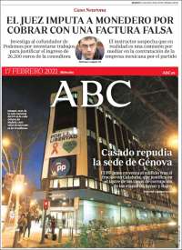 Portada de ABC (España)