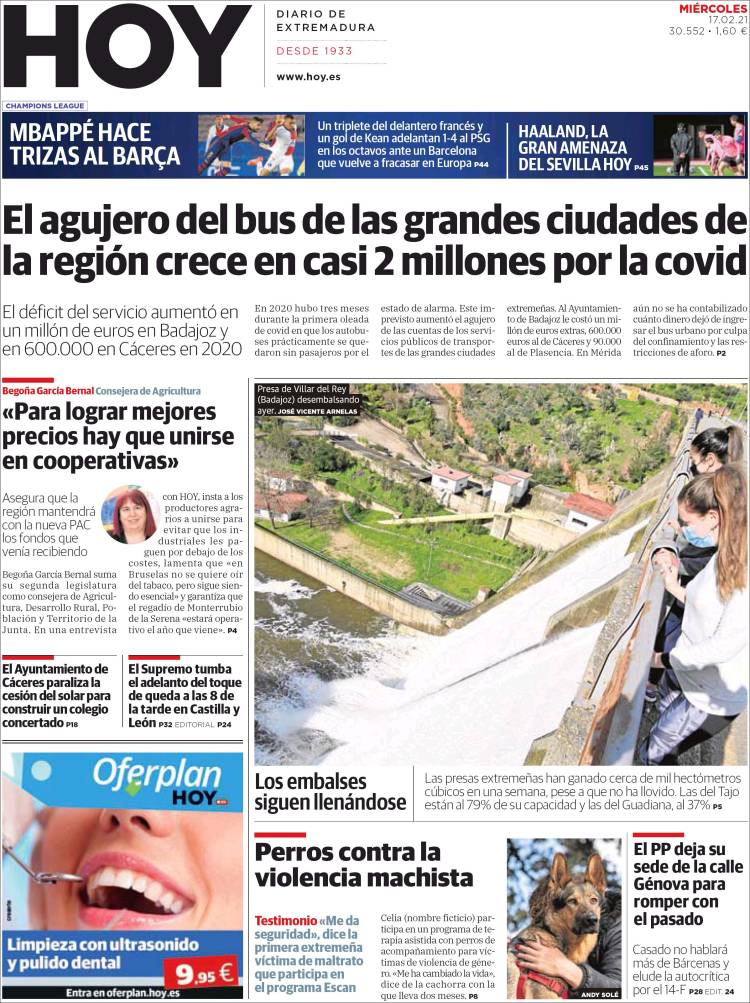 Portada de Hoy - Caceres (Espagne)