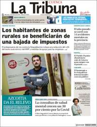 Portada de La Tribuna de Cuenca (España)