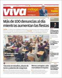 Portada de Viva Málaga (España)