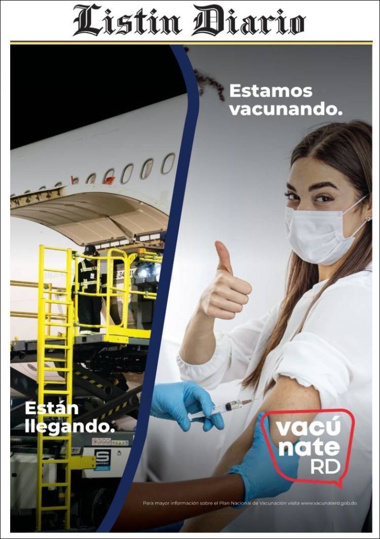 Portada de Listín Diario (R. Dominicana)