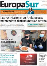 Portada de Europa Sur (España)