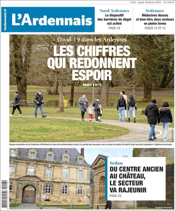 Portada de L'Ardenais (Francia)
