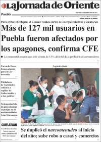 La Jornada de Oriente - Puebla