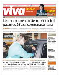 Portada de Viva Huelva (España)