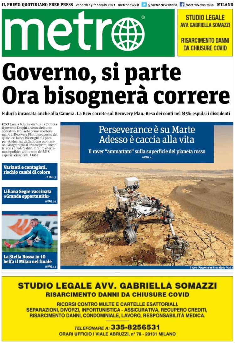 Portada de Metro - Milano (Italia)