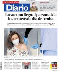 Portada de Noticias de Álava (España)