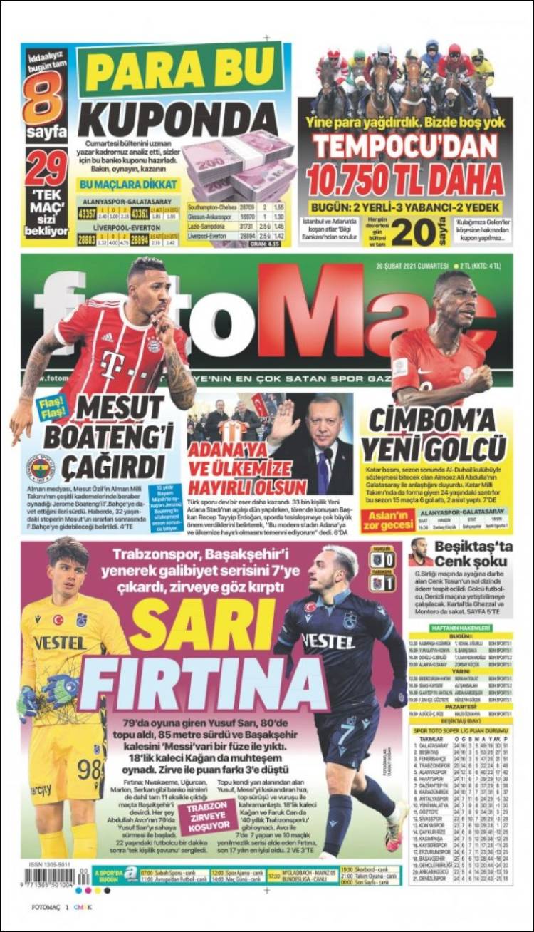 Portada de Fotomaç (Turqu&iacute;a)