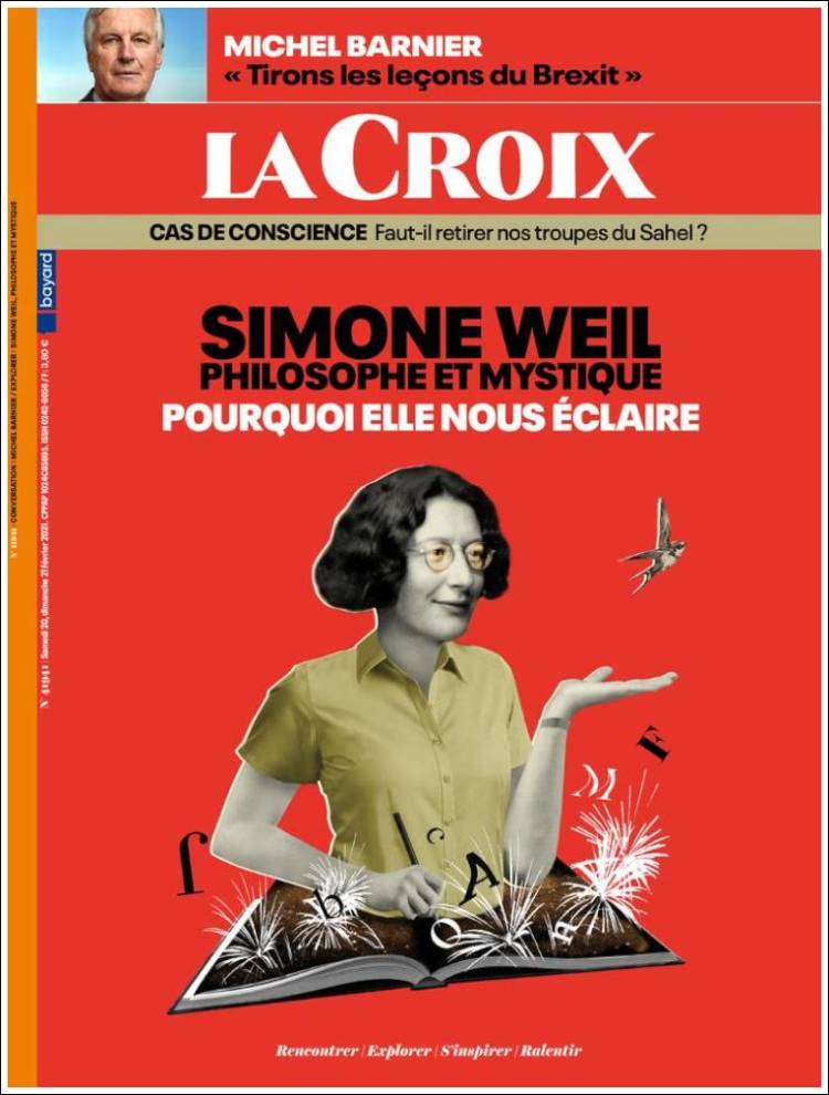 Portada de La Croix (Francia)