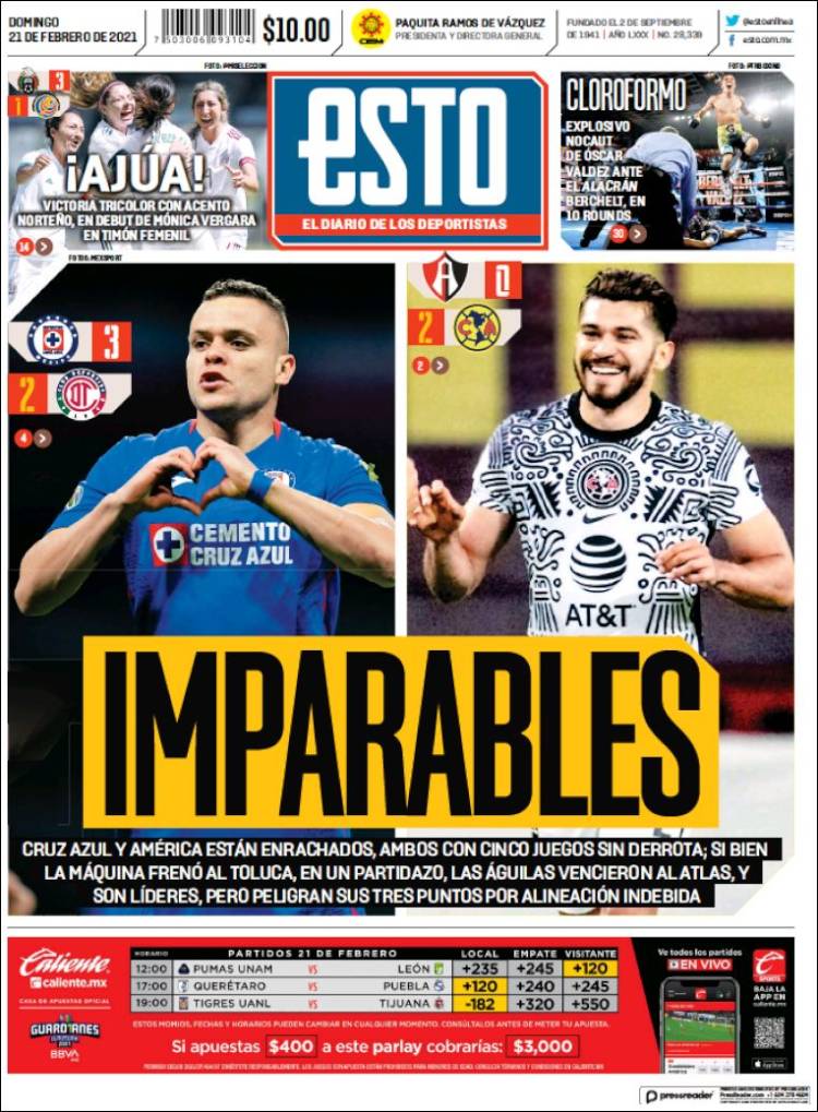 Portada de Esto (México)