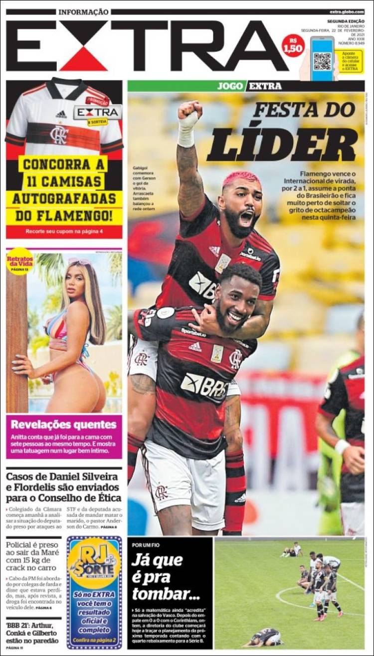 Portada de Extra (Brasil)
