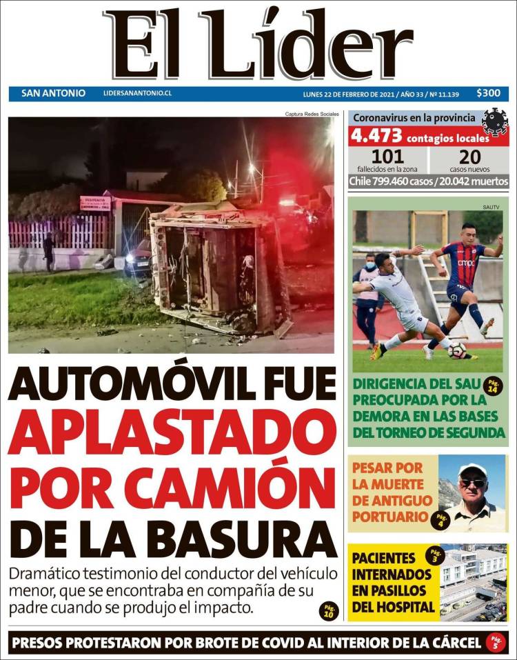 Portada de Lider de San Antonio (Chile)