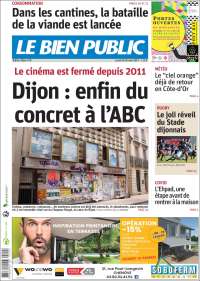 Portada de Le Bien Public (Francia)