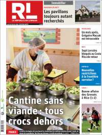 Portada de Le Republicain Lorrain (Francia)
