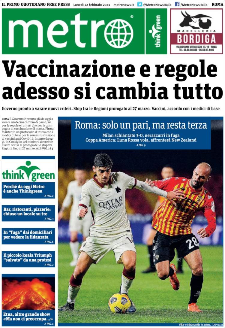 Portada de Metro - Roma (Italia)