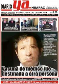 Portada de Diario Ya (Perú)