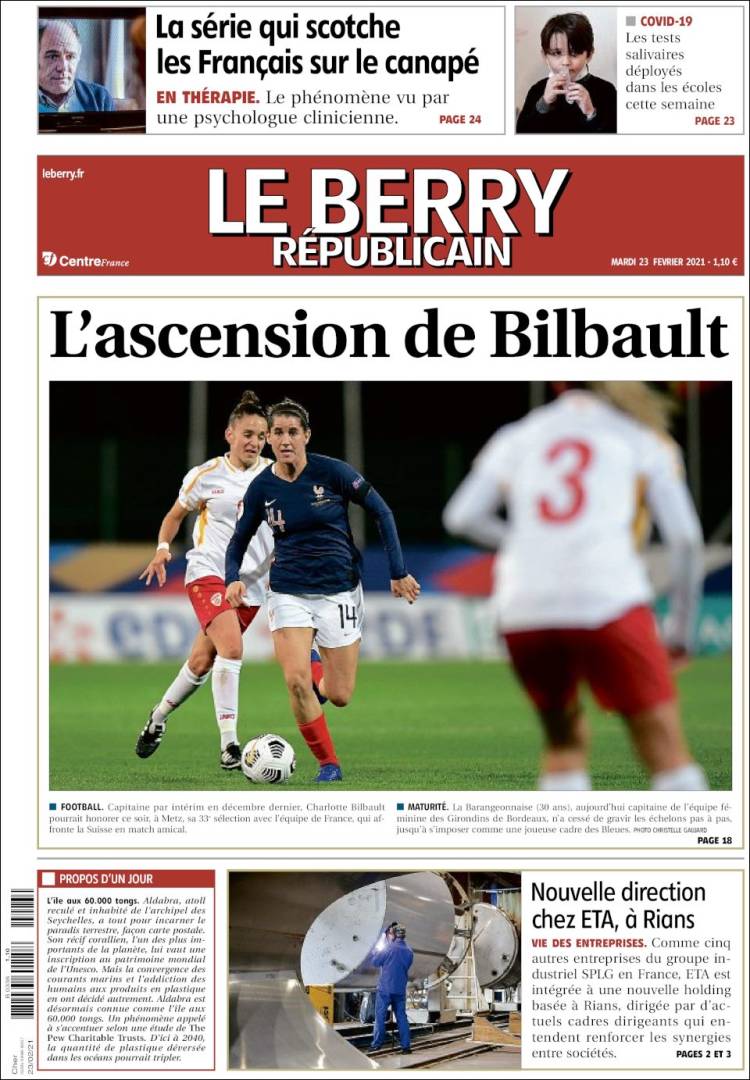 Portada de Berry Republicain (France)