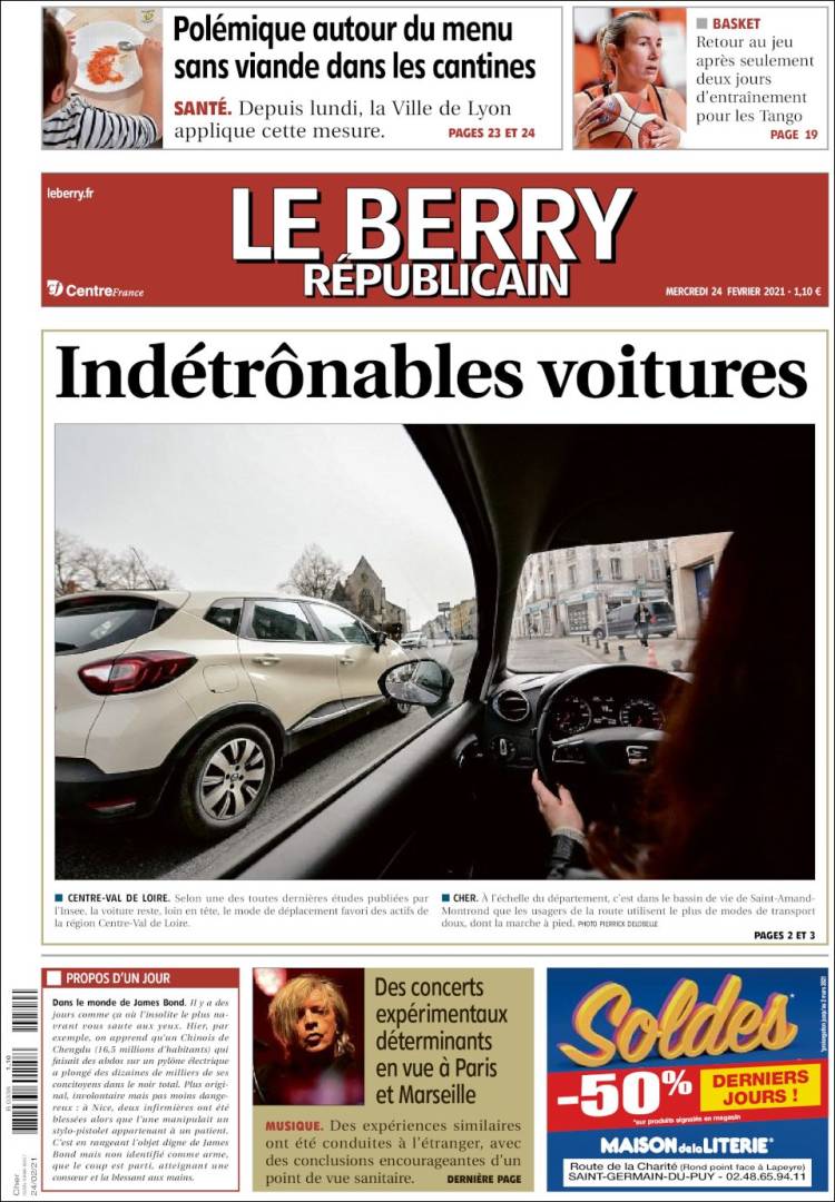 Portada de Berry Republicain (France)