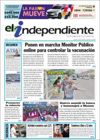 Portada de El Independiente (Argentina)