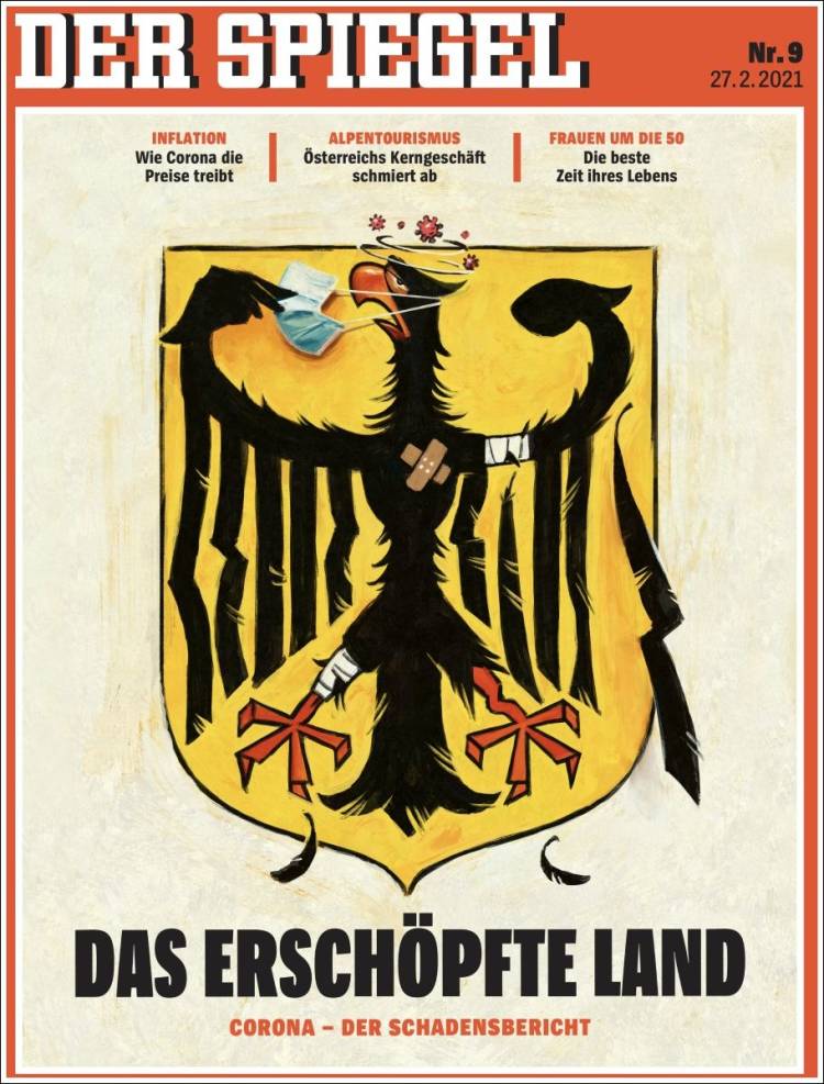 Portada de Der Spiegel (Alemania)