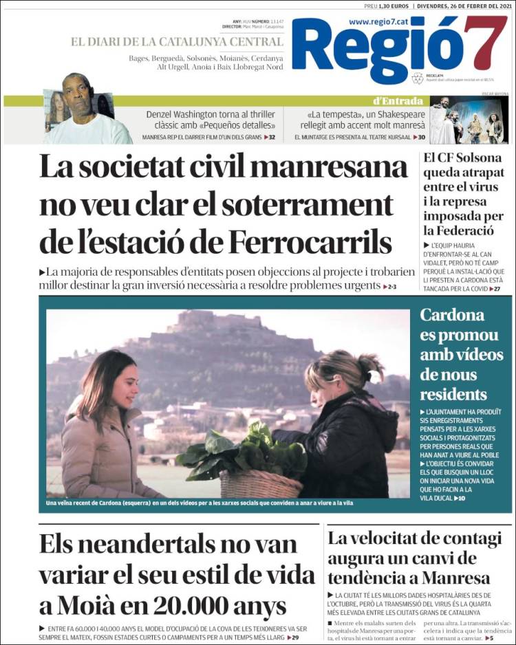 Portada de Regio7 (Espa&ntilde;a)
