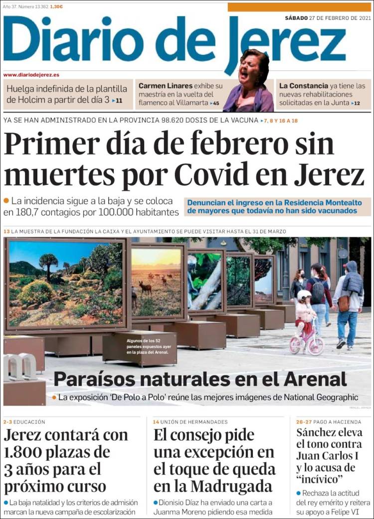 Portada de Diario de Jerez (Spain)