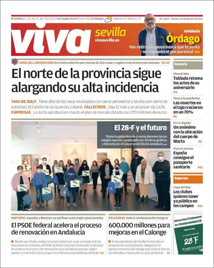 Portada de Viva Sevilla (España)