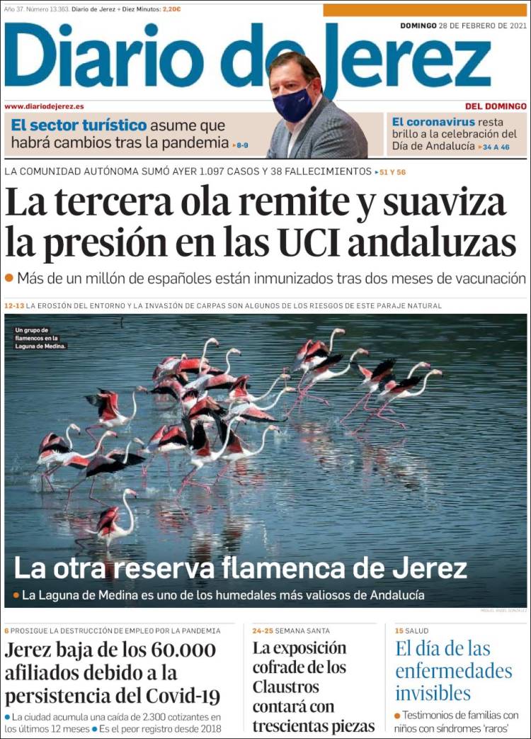 Portada de Diario de Jerez (España)