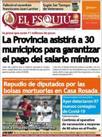 Portada de El Esquiu (Argentina)