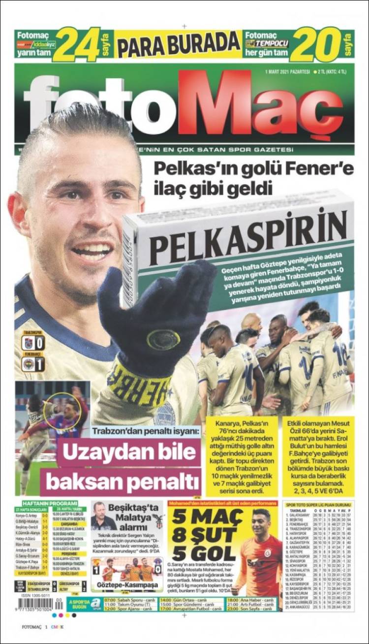 Portada de Fotomaç (Turqu&iacute;a)