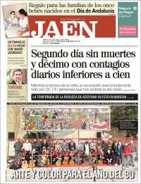 Portada de Diario Jaén (España)