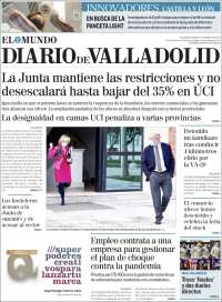 Portada de Diario de Valladolid (España)