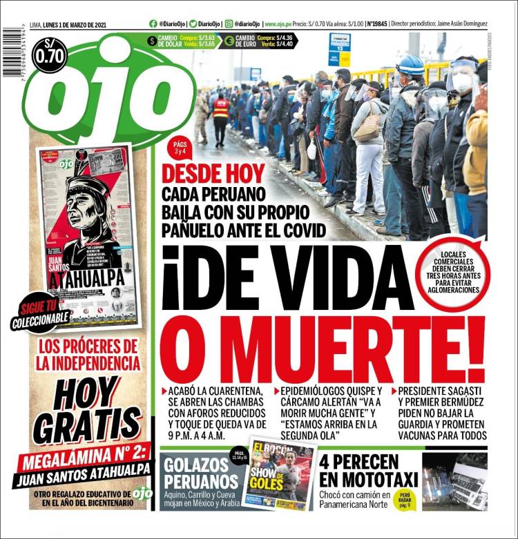 Portada de Ojo (Perú)
