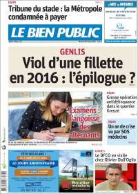 Portada de Le Bien Public (Francia)