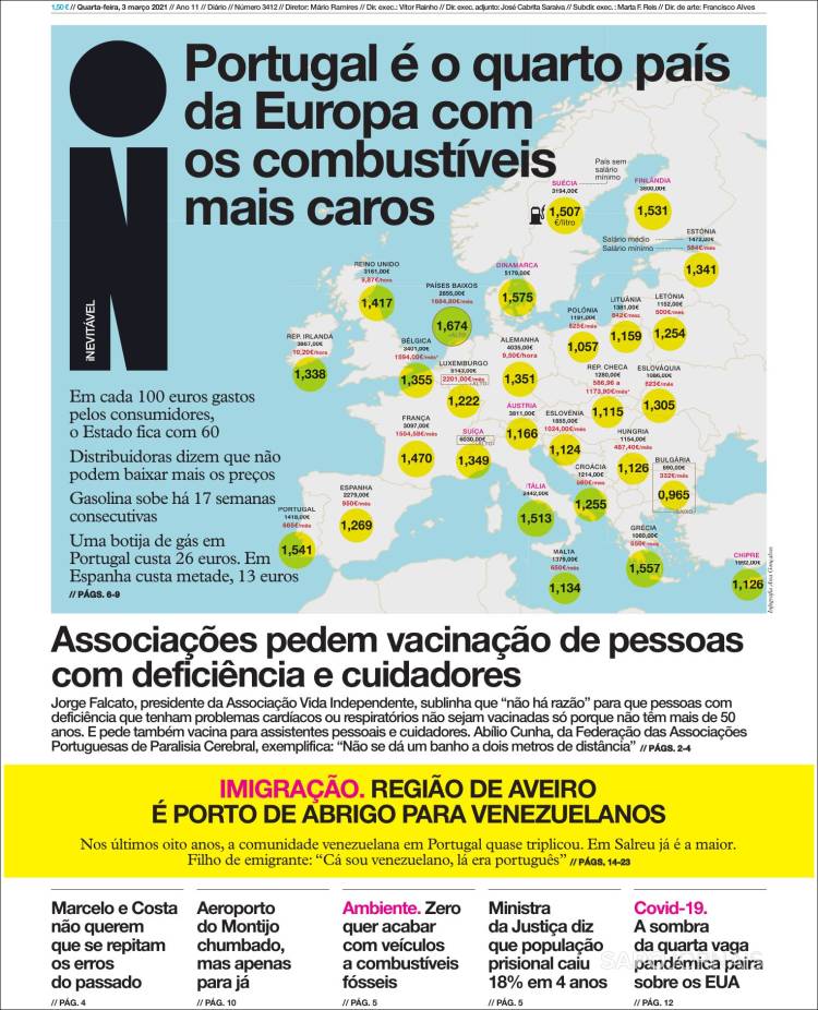 Portada de I - informação (Portugal)