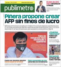 Portada de Publimetro (Chile)