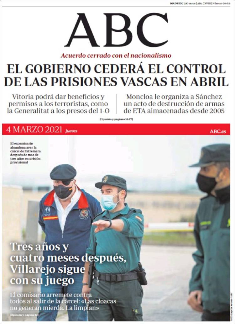 Portada de ABC (España)