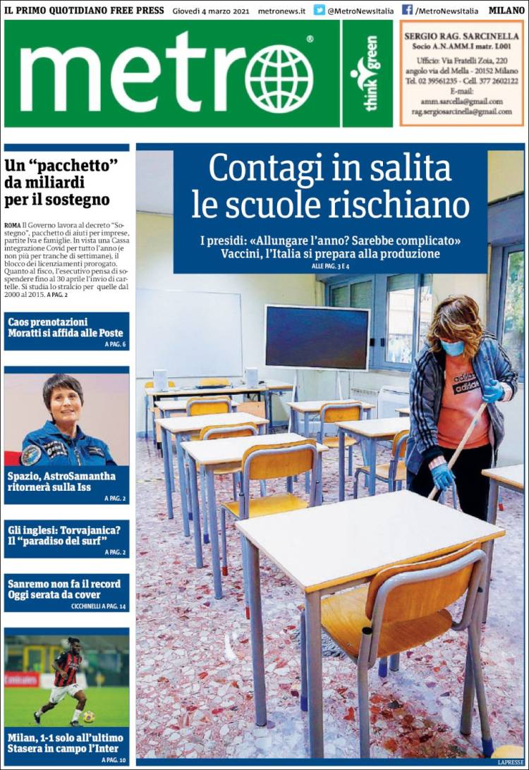 Portada de Metro - Milano (Italia)