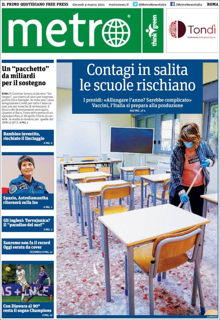 Portada de Metro - Roma (Italia)